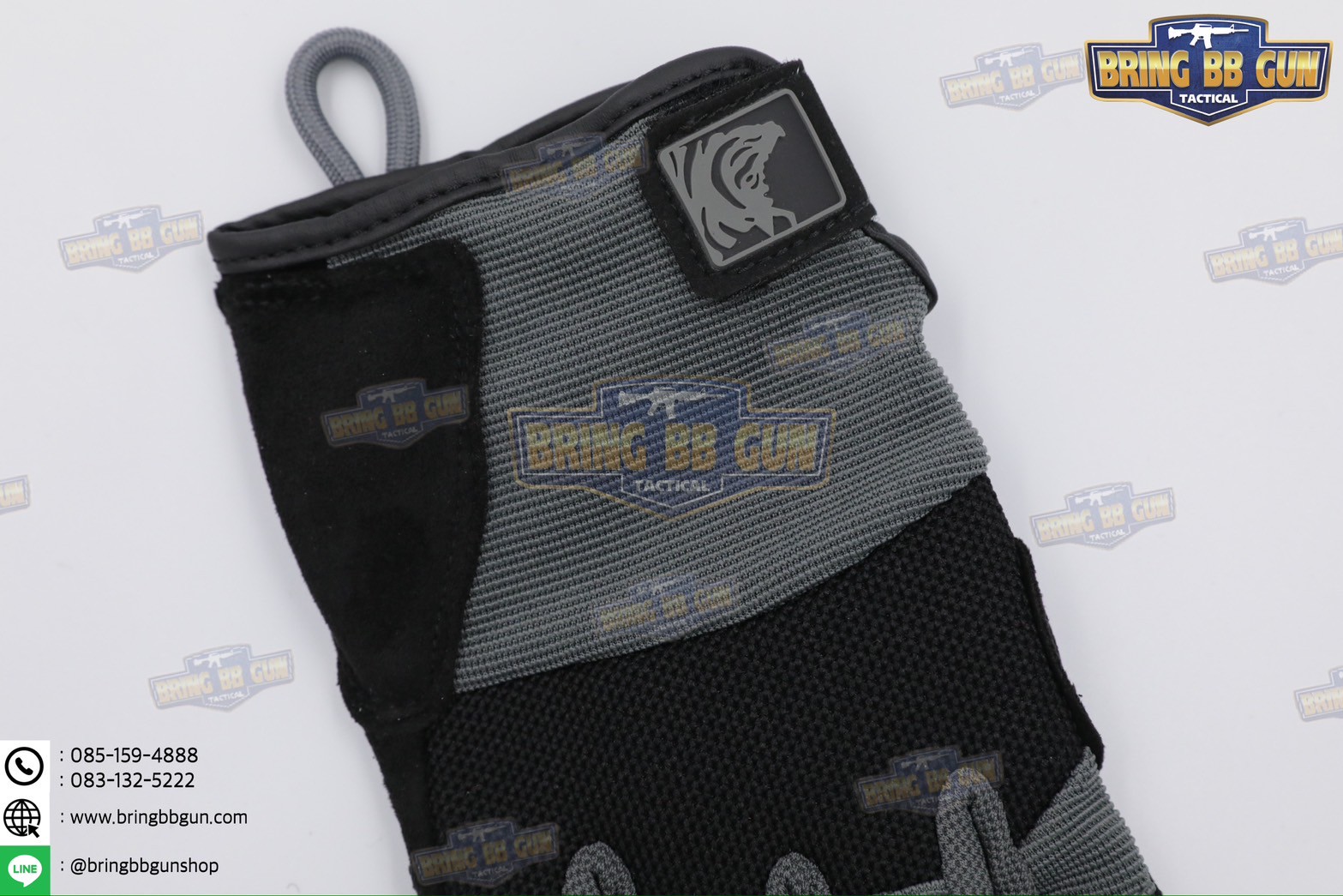 ถุงมือเต็มนิ้ว ทรง Alpha (Tactical Glove) (ถุงมือหมูป่า) (Full Dexterity Tactical Glove)