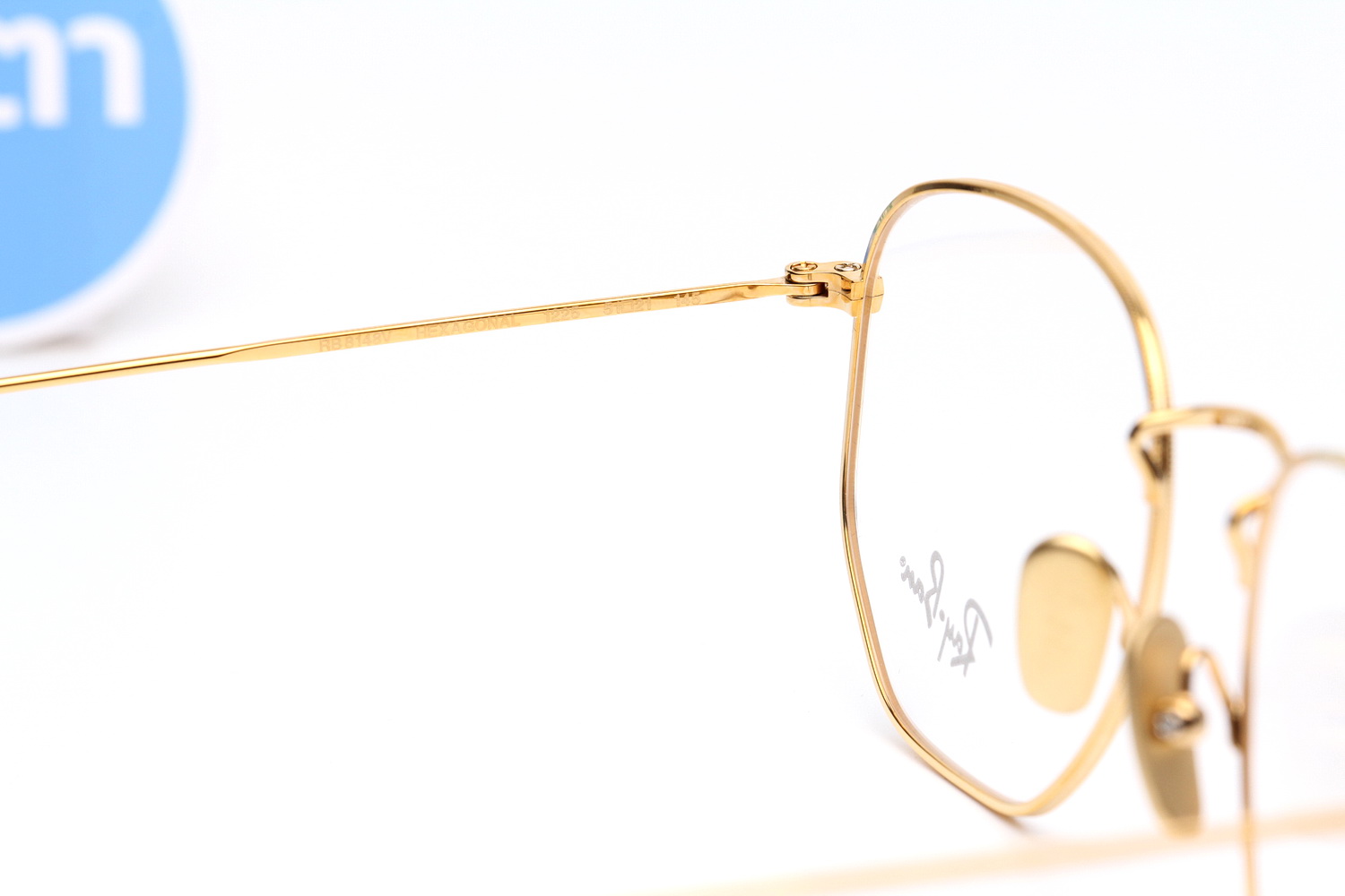 RayBan RX8148V 1225 HEXAGONAL TITANIUM COLLECTION