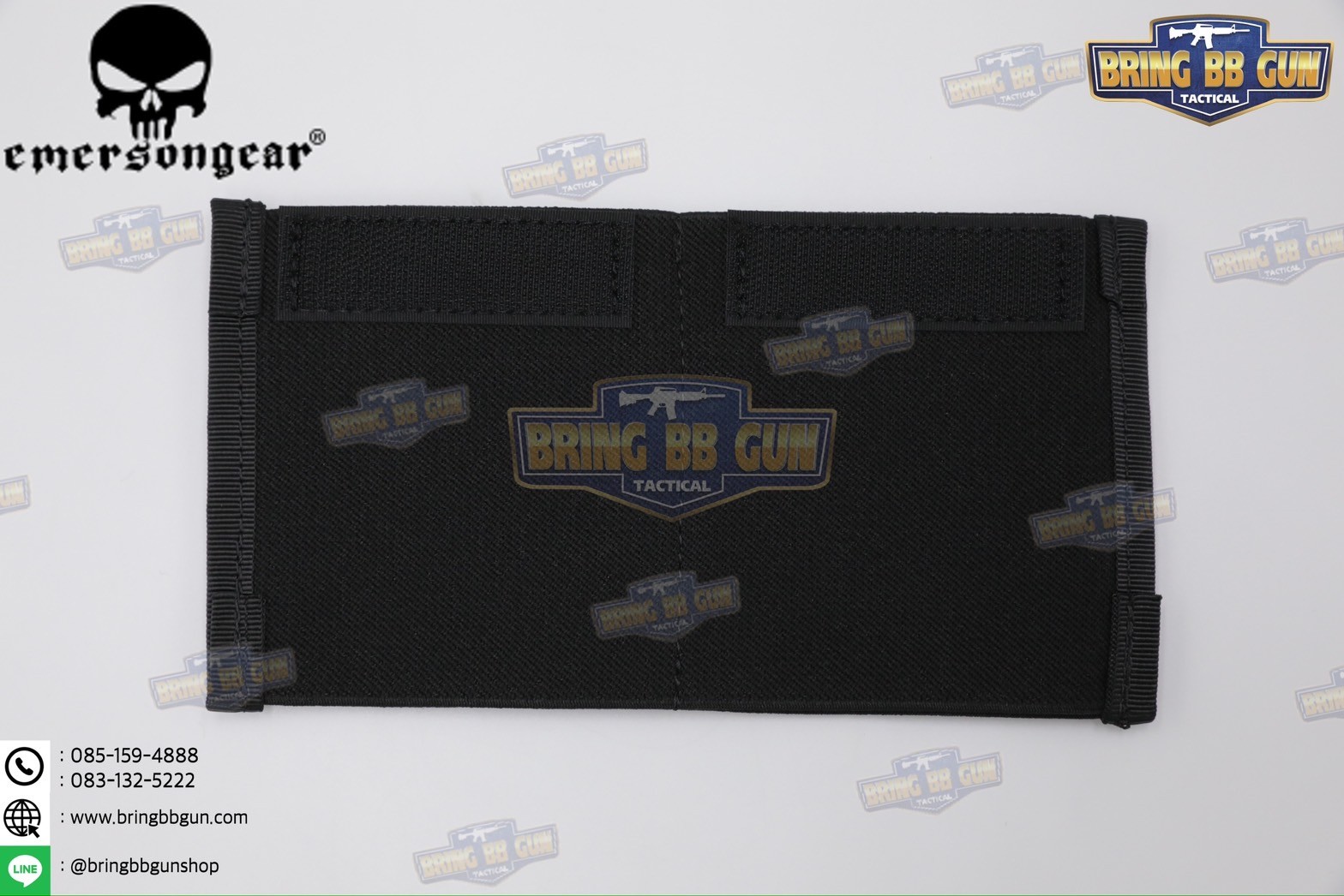 กระเป๋าจิงโจ้ติดเสื้อเวส ทรงสี่เหลี่ยม ยี่ห้อ Emerson (Emersongear Tactical Action Pouch) (Armor Carrier Drop Pouch) (Lower Accessories Pouch) (Drop Pouch)