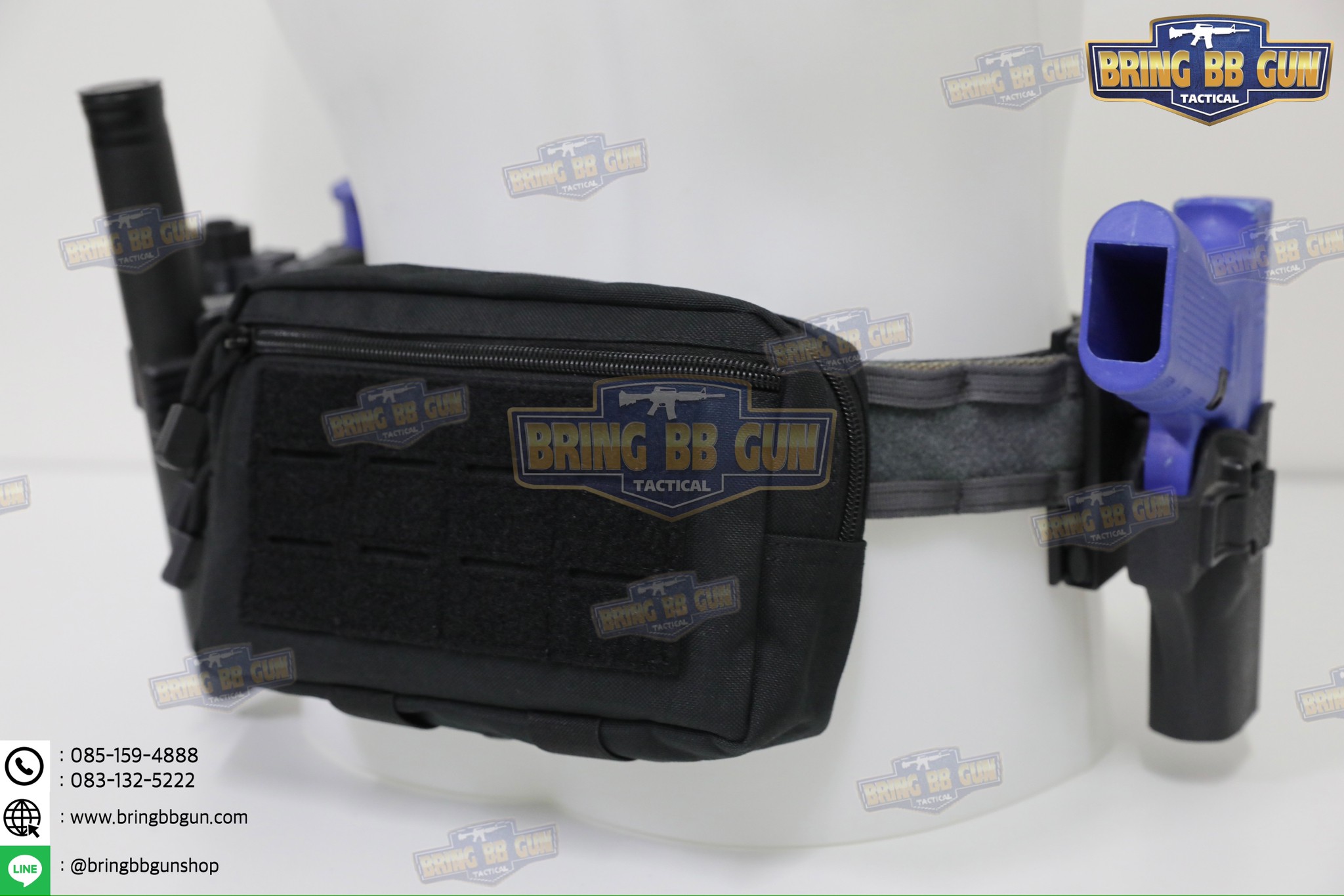 กระเป๋าอเนกประสงค์ B20 (กระเป๋าอเนกประสงค์ร้อยเข็มขัด) (กระเป๋าอเนกประสงค์ EDC) (กระเป๋า EDC) (กระเป๋าสี่เหลี่ยม) (ระบบติดเข็มขัดแบบ Molle) (Plug-in Debris Waist Bag)