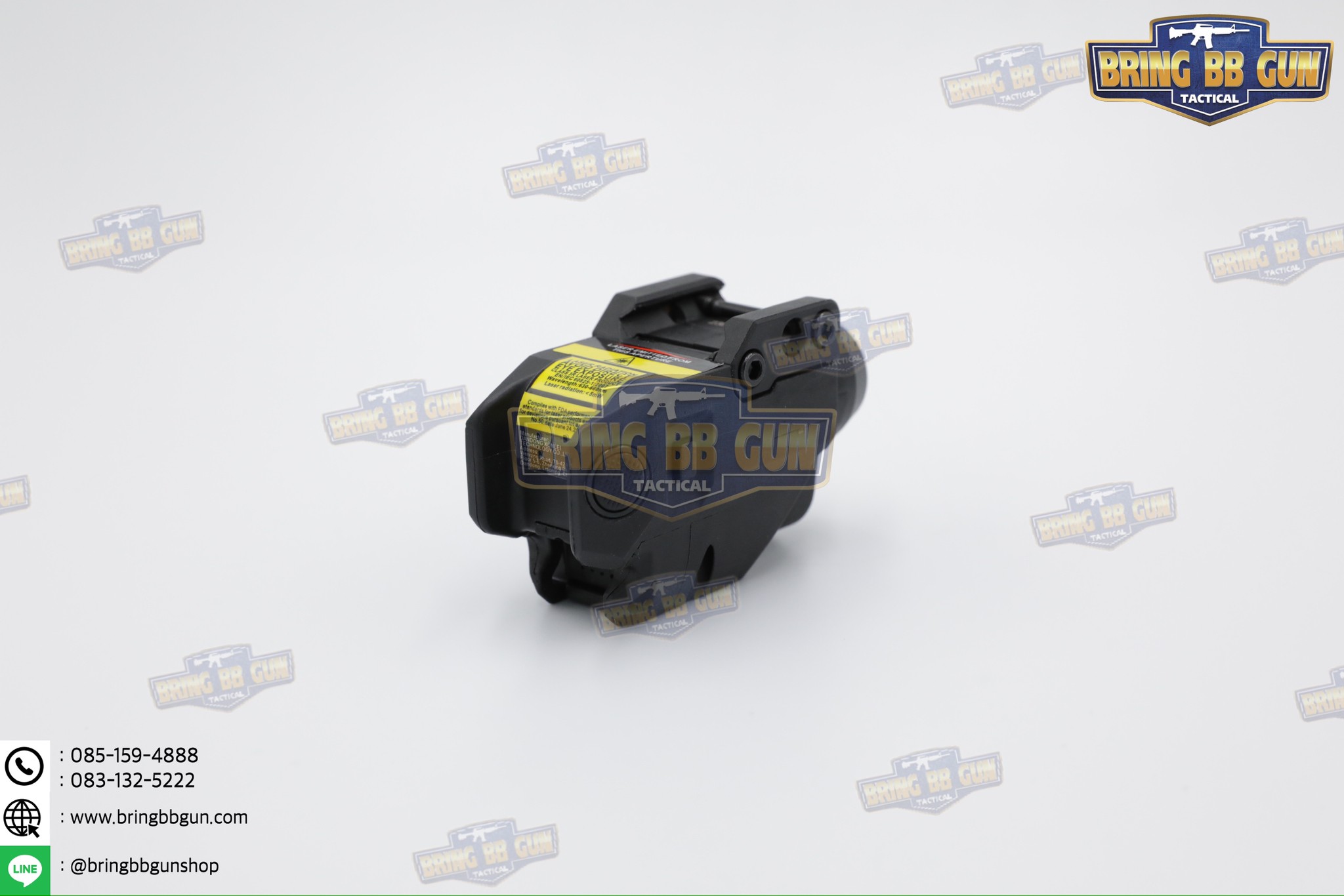 ไฟฉายและเลเซอร์ ติดปืน รุ่น B106 หัวชาร์จไฟ USB Type-C