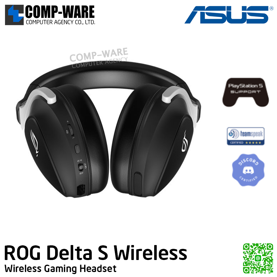 ASUS ROG Delta S Wireless Gaming Headset - 90YH03IW-B3UA00 - 2Y Warranty