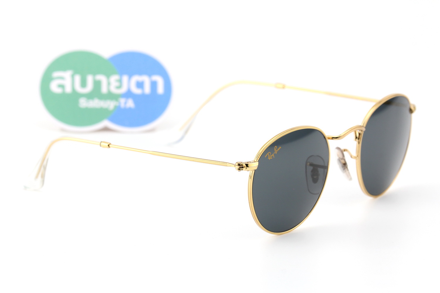 RayBan Round Metal RB3447 9196R5 Legend Gold