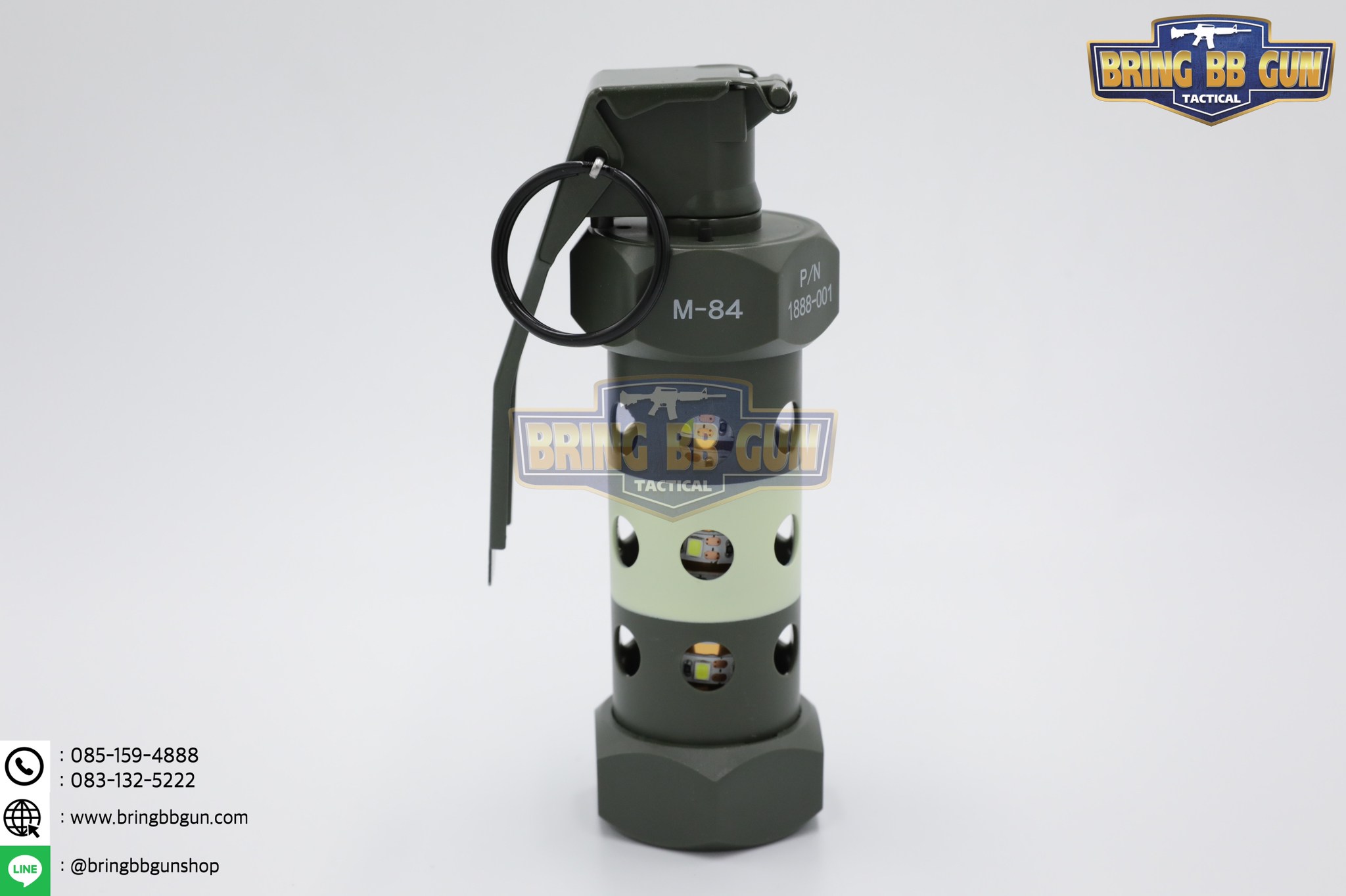 ระเบิดแสง (แบบใส่ถ่าน) (Stun Grenade) (Flash Grenade) (Flashbang Grenade)