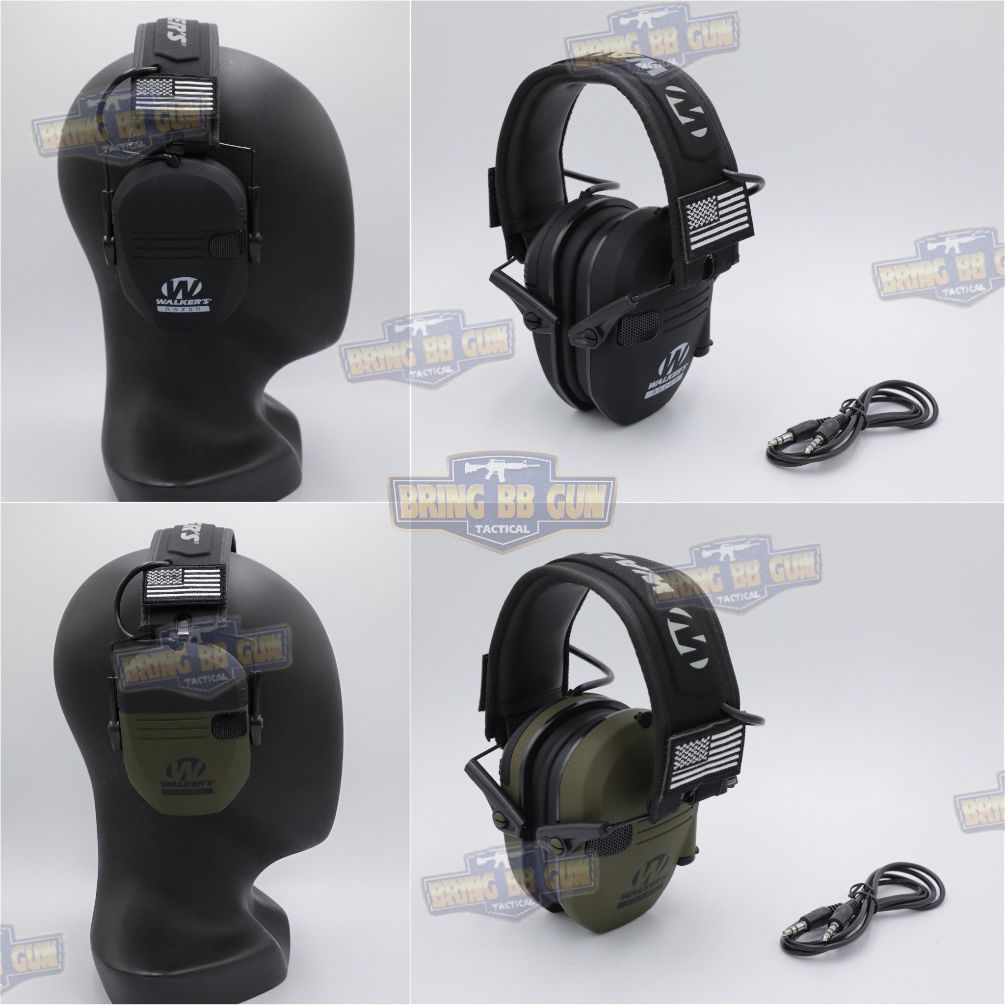 หูฟังตัดเสียง ทรง W1 Razor