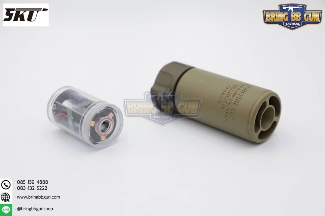 Tracer ทรง Surefire Warden 3.5” ยี่ห้อ 5KU (5KU SureFire Warden Blast Diffuser with Spitfire Tracer)