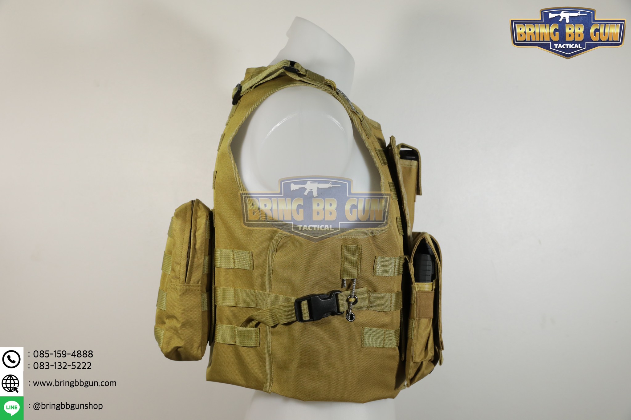 เสื้อเวส รุ่น สลิง (เสื้อเวสสลิง) (เวสสลิง) (เสื้อเกราะ Vest สลิง)