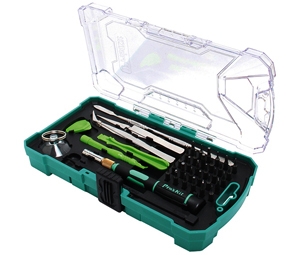 ชุดเครื่องมือช่างอิเล็กทรอนิกส์ 40 ชิ้น PROS KIT SD-9326M