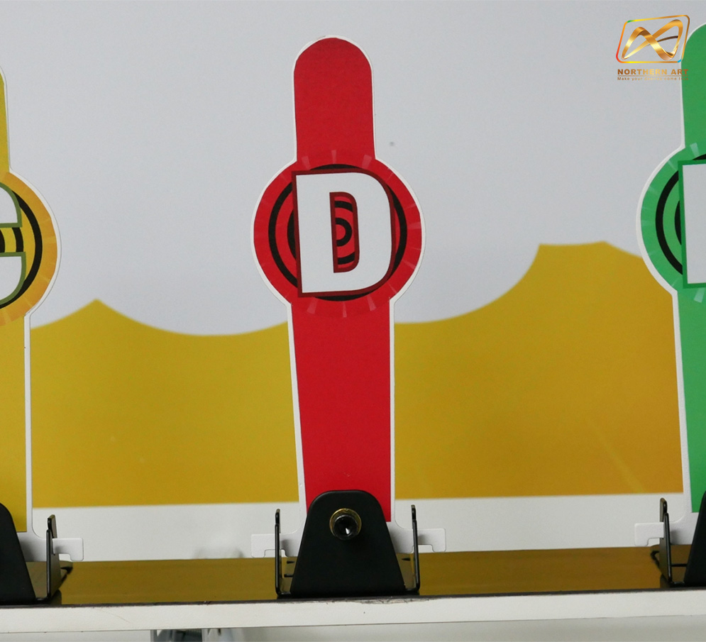 เช่าเกมส์ยิงเป้าเหล็ก ขนาด (W) 90 x (L)36 x (H)180 cm. พร้อมเป้าเหล็ก 12 อัน ปืน 2 กระบอก กระสุนโฟม 20 นัด