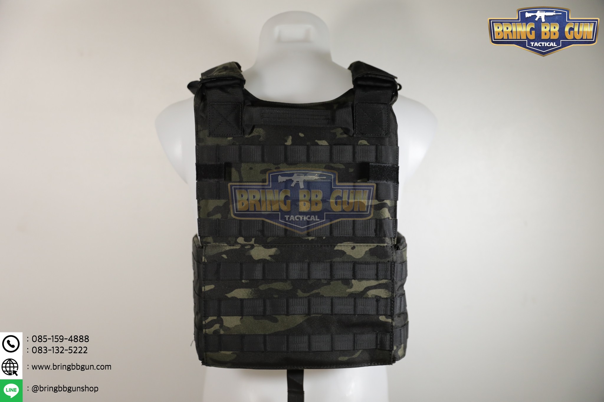 เสื้อเวส รุ่น 6094QD (ปลดไว) (เวส6094 ปลดไว4จุด) (เสื้อเกราะ #6094)