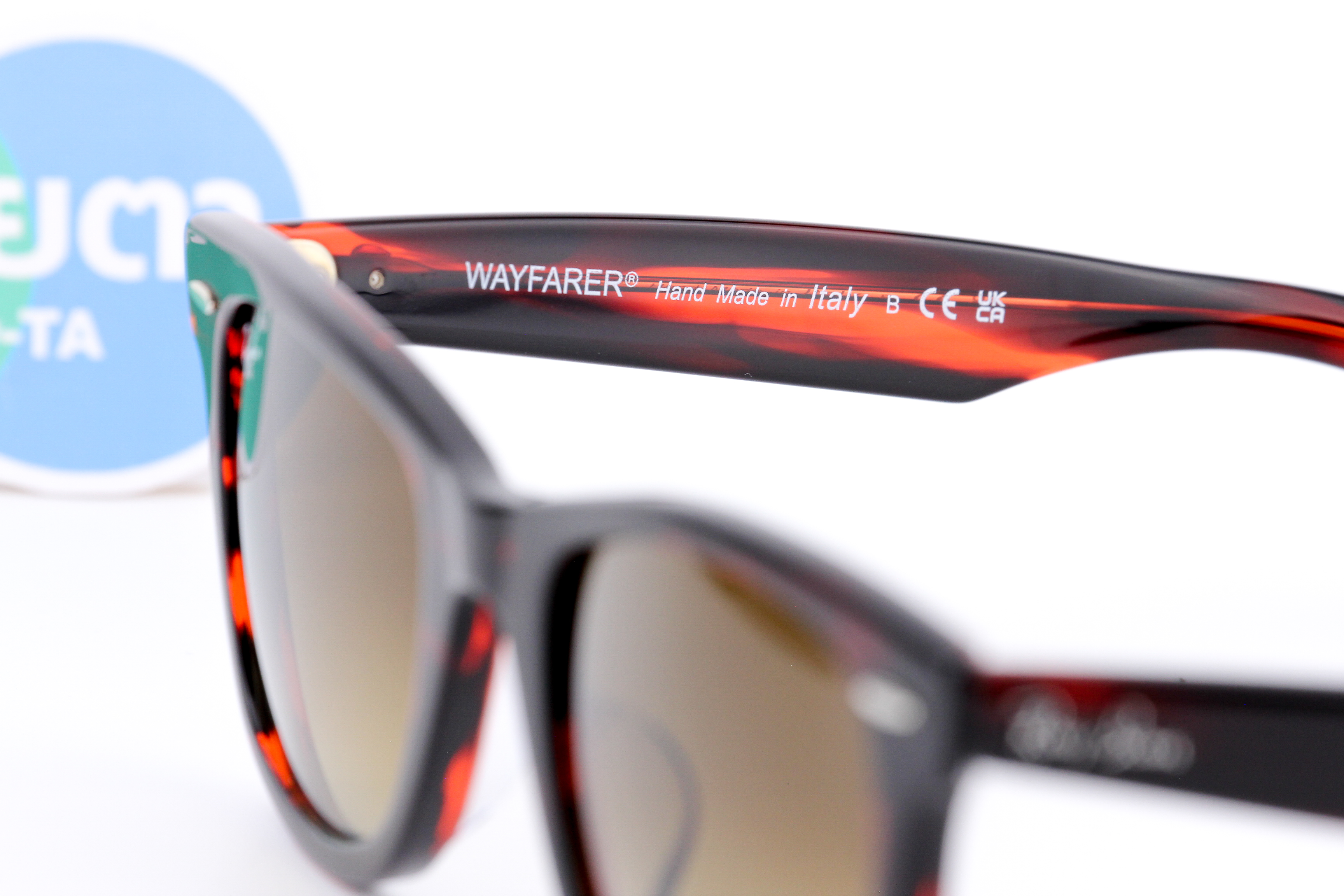 RayBan Wayfarer RB2140F 136285 THE BIO-ACETATE WAYFARER