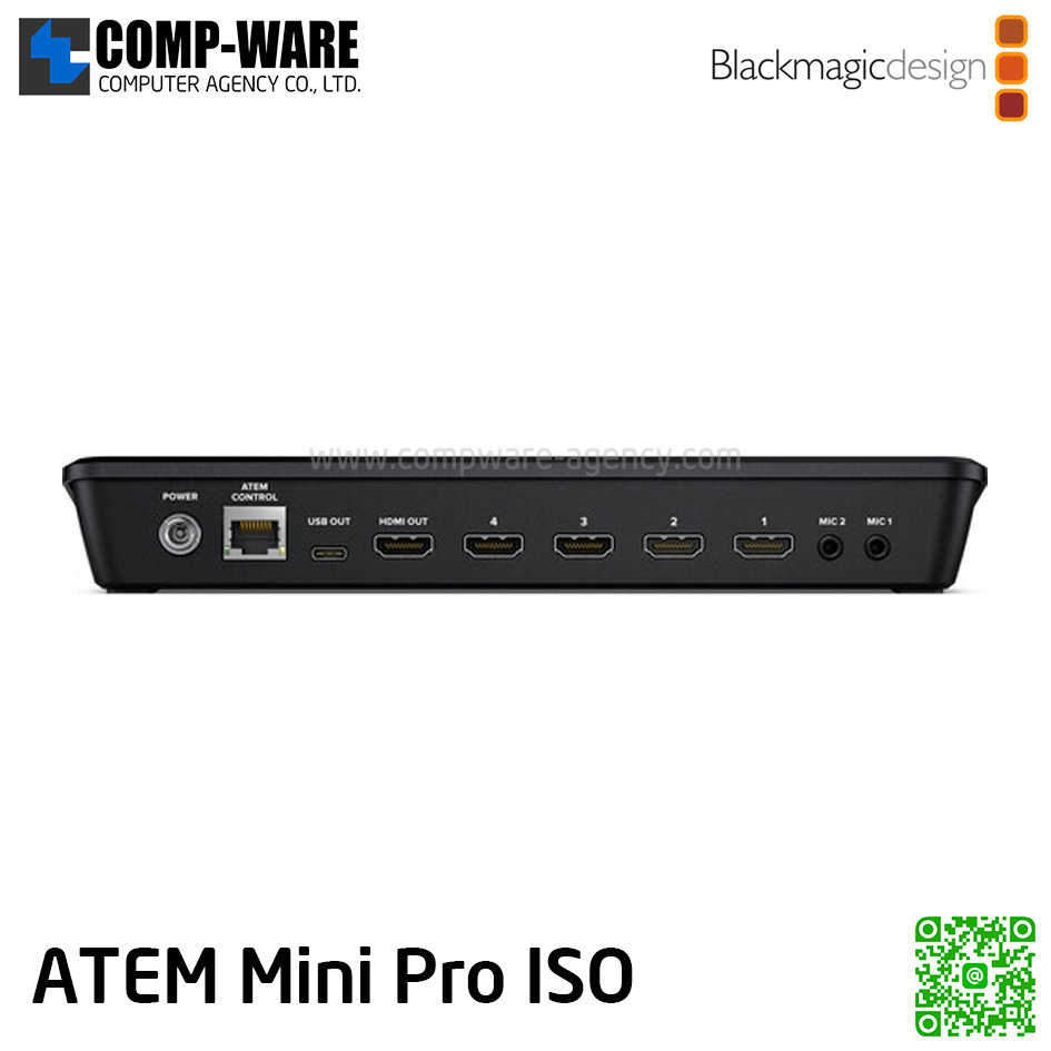 ATEM Mini Pro ISO - Blackmagic Design