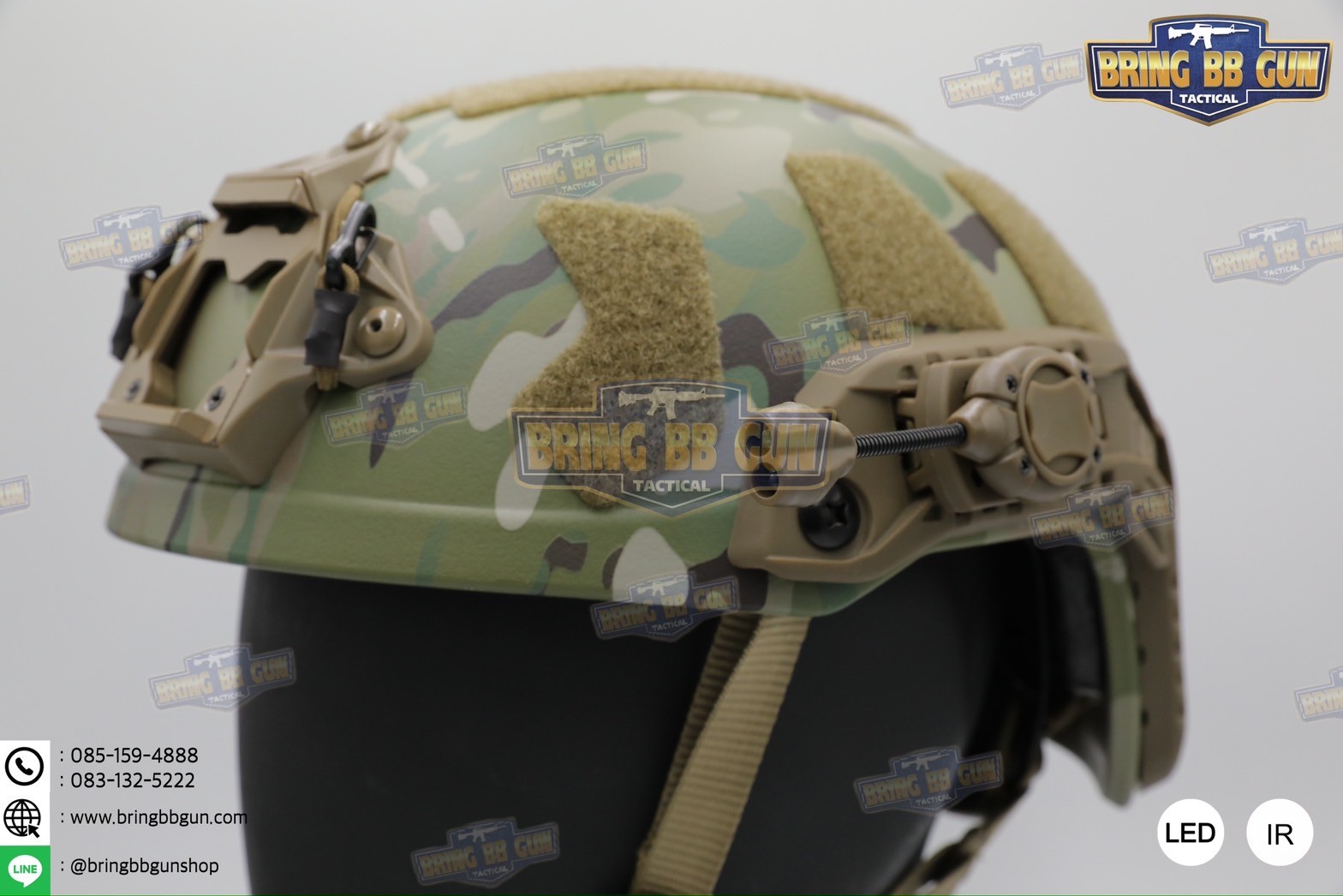 ไฟฉายติดหมวก Switch MPLS (Military Helmet Light System) (ไฟฉายติดหมวกทรง Princeton Tec)