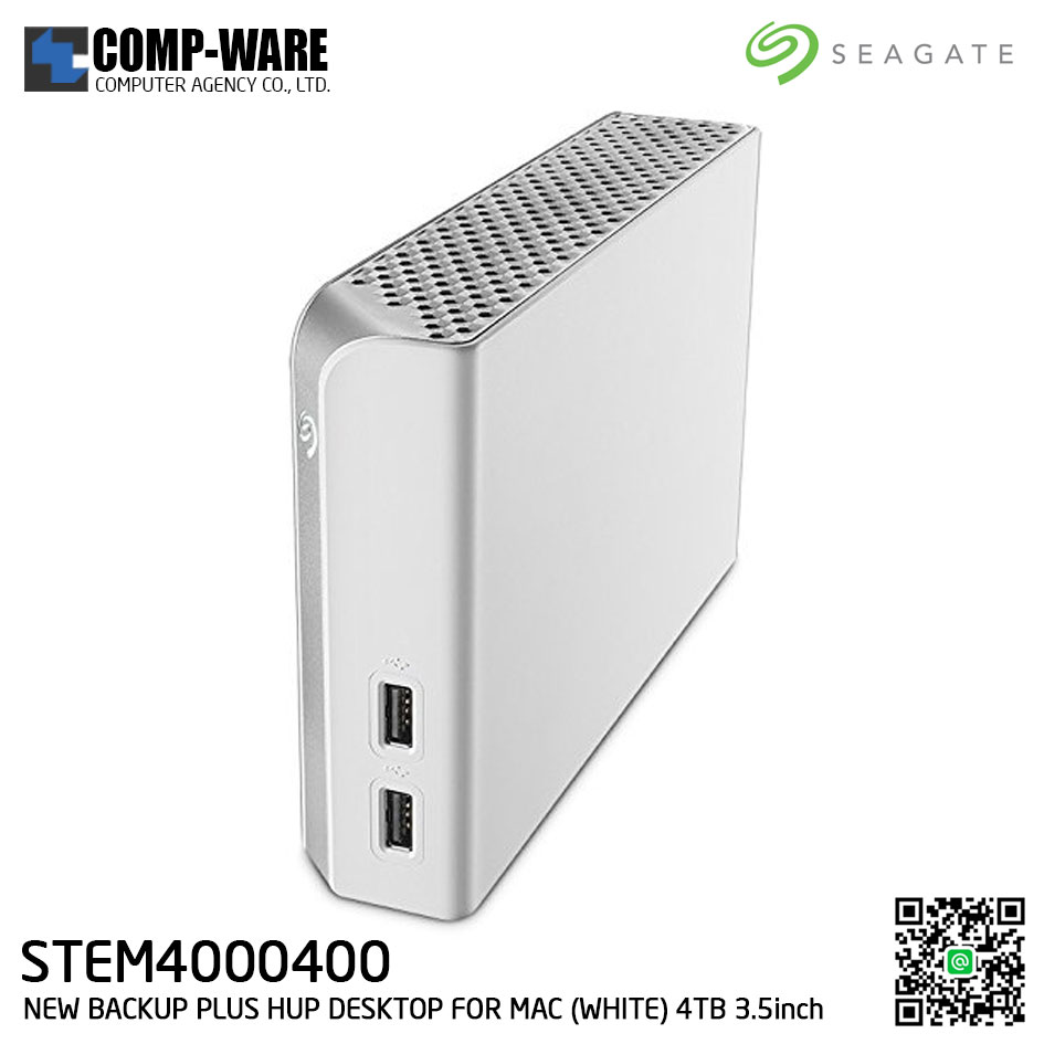 Seagate 4TB External Storage Hard Drives for Mac 3.5inch USB 3.0 - STEM4000400