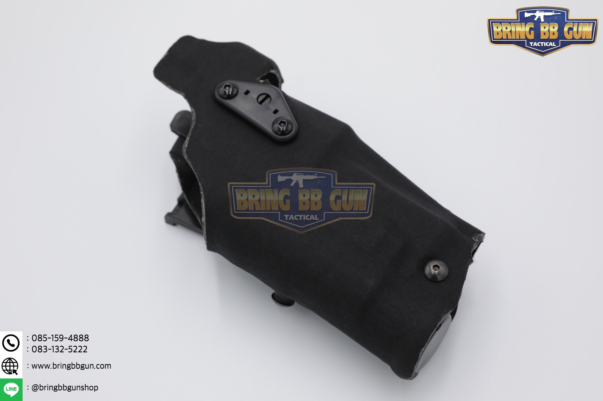 ซองปืนพกนอกปลดนิ้วโป้ง สำหรับGlock และ ไฟฉาย (Glock 17 + X300) ◼ มือขวา ◼