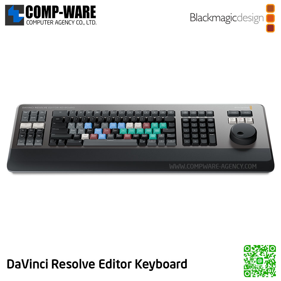 Blackmagic DaVinci Resolve Editor Keyboard ( Includes DaVinci Resolve Studio activation key )