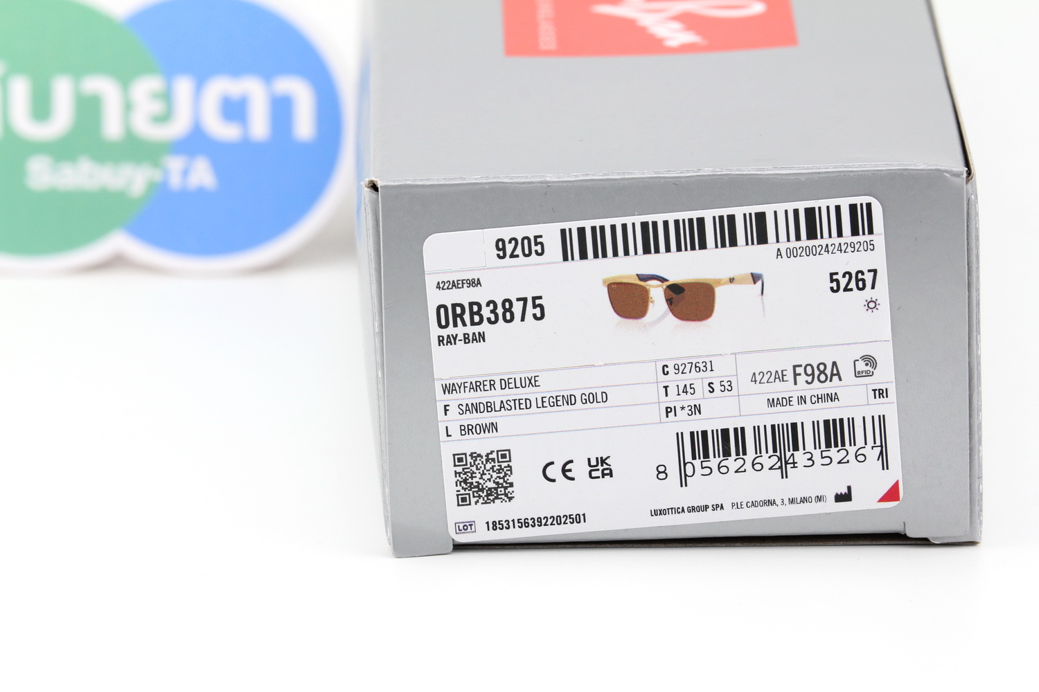 RayBan Wayfarer Deluxe RB3875 927631