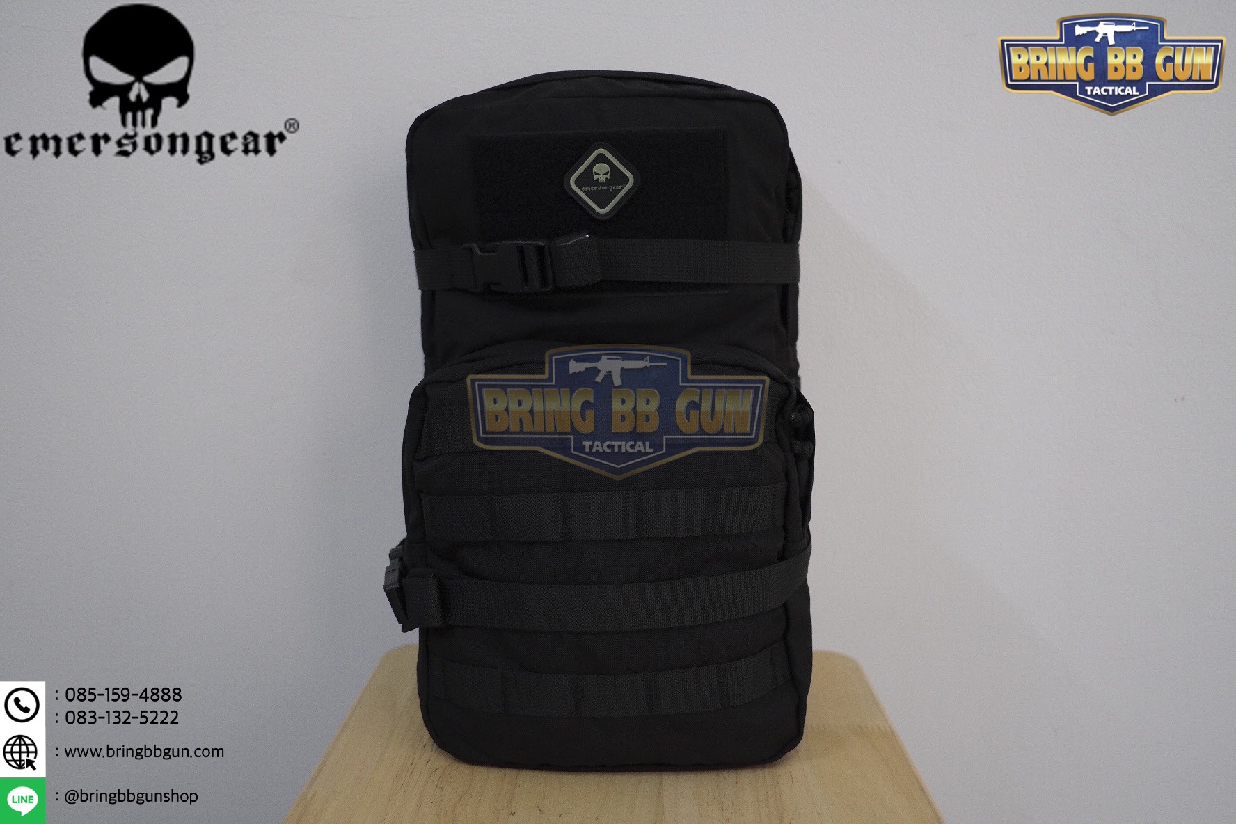 กระเป๋าติดเวส Modular Assault Pack w 3L Hydration (Modular Assault Pack w 3L Hydration Bag) ยี่ห้อ Emerson