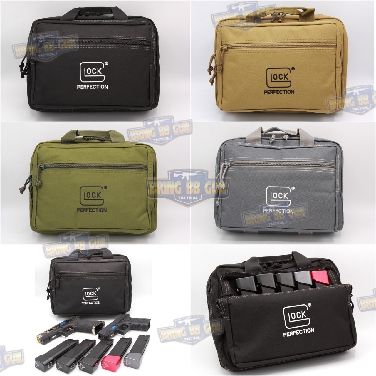 กระเป๋าปืนสั้นแบบผ้า Glock
