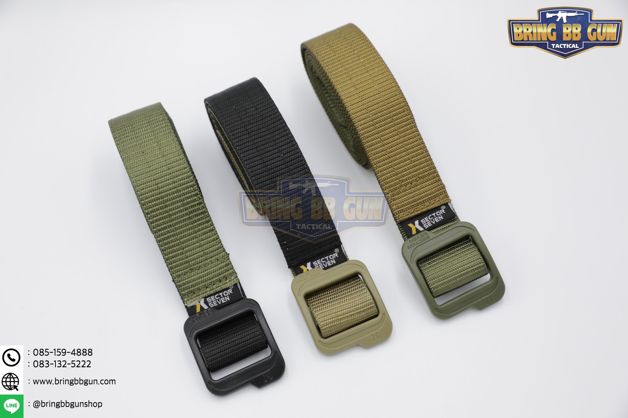 เข็มขัด ยี่ห้อ Sector Seven รุ่น ทูโทน (เข็มขัดสองหน้า)