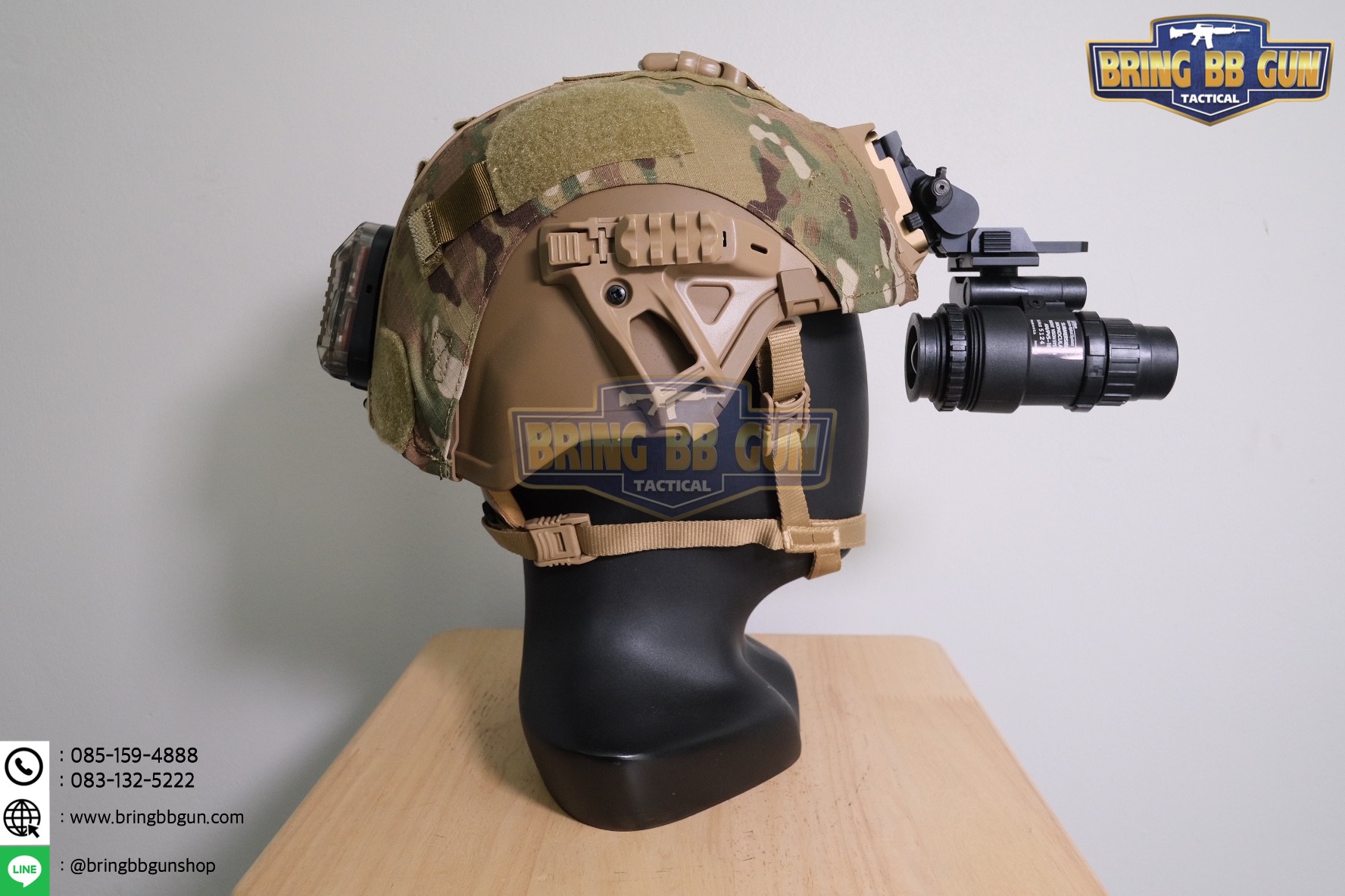 ขาจับกล้องไนท์วิชั่น Wildcox (ขาจับกล้องไนท์วิชั่น แบบอลูมิเนียม) (L4G24 NVG Mount) (Night Vision Goggle Mount)