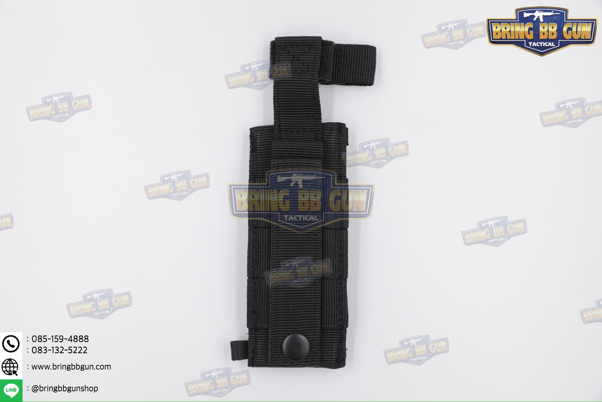 เพ้าผ้าใส่สายห้ามเลือด และ กรรไกรสนาม แบบเปลือย (ซองผ้าใส่ทูนิเก้+กรรไกรสนาม)