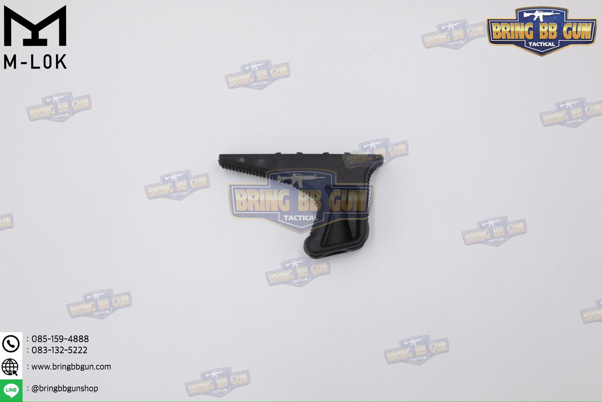 กริ๊ปมือหน้า BCM KAG (Angled Foregrip) (Kinesthetic Angled Grip) (ใช้ได้กับชุดหน้าระบบราง M-Lok เท่านั้น)