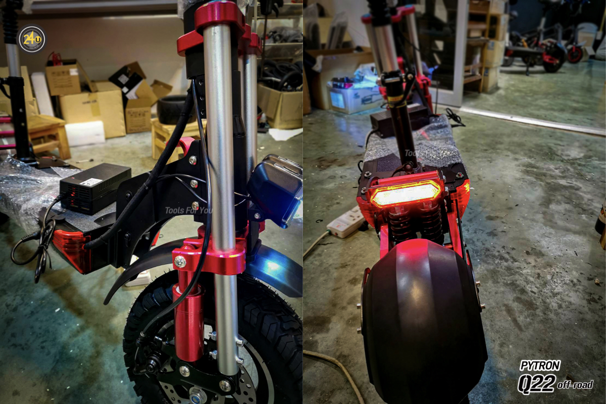SEALUP PYTRON Q22 off-road 48V 1000W NFC ปี 2024 ประกันศูนย์ 1 ปี + After service︳24YOU จำหน่ายสกู๊ตเตอร์ไฟฟ้า Tools For You