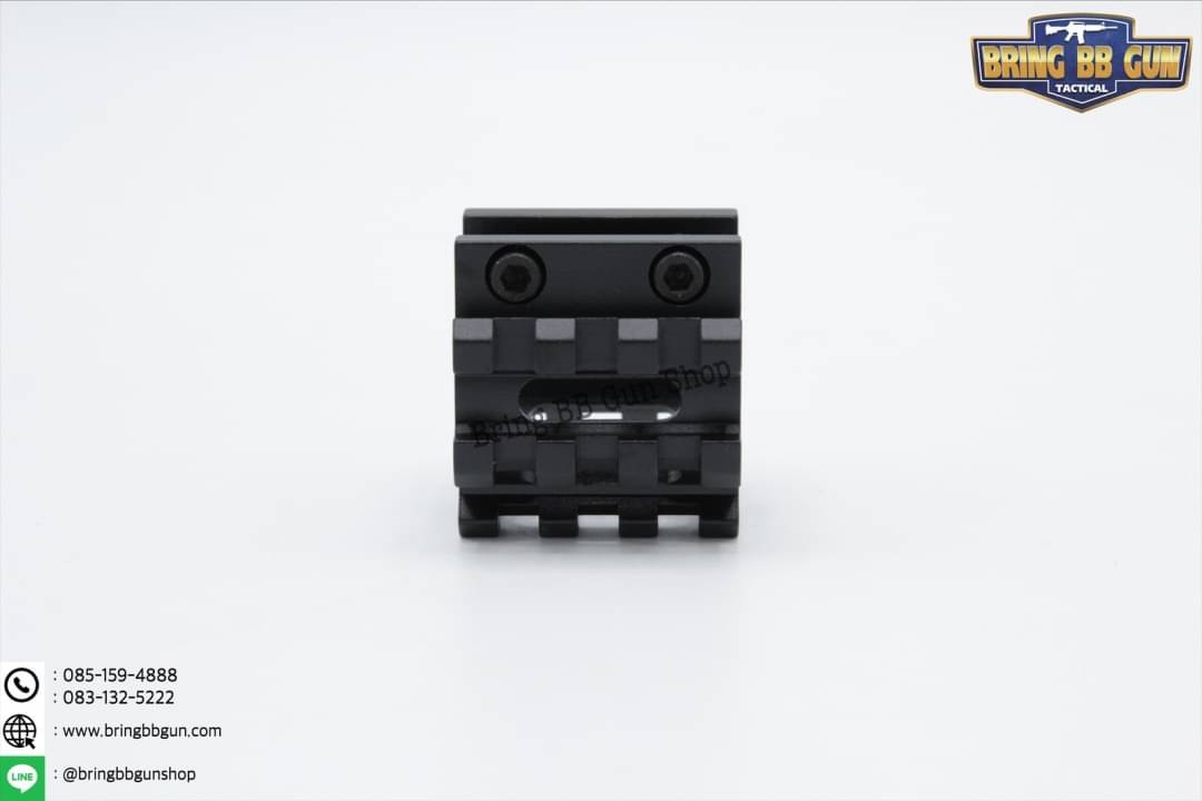 รางเสริมติดลำกล้องลูกซอง (รางลัดลูกซอง)(รางเสริม ข้าวโพด) รุ่น Light Weight