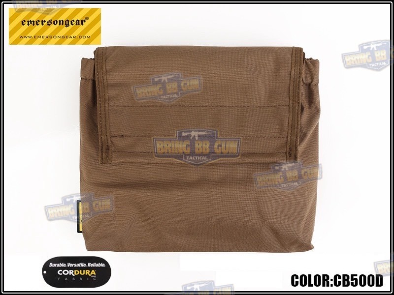 ถุงทิ้งแม็กกาซีนแบบพับได้ ยี่ห้อ Emerson (ถุงเก็บอุปกรณ์ แบบตีนตุ๊กแก) (Vest/Tactical Belt Paste Pouch)