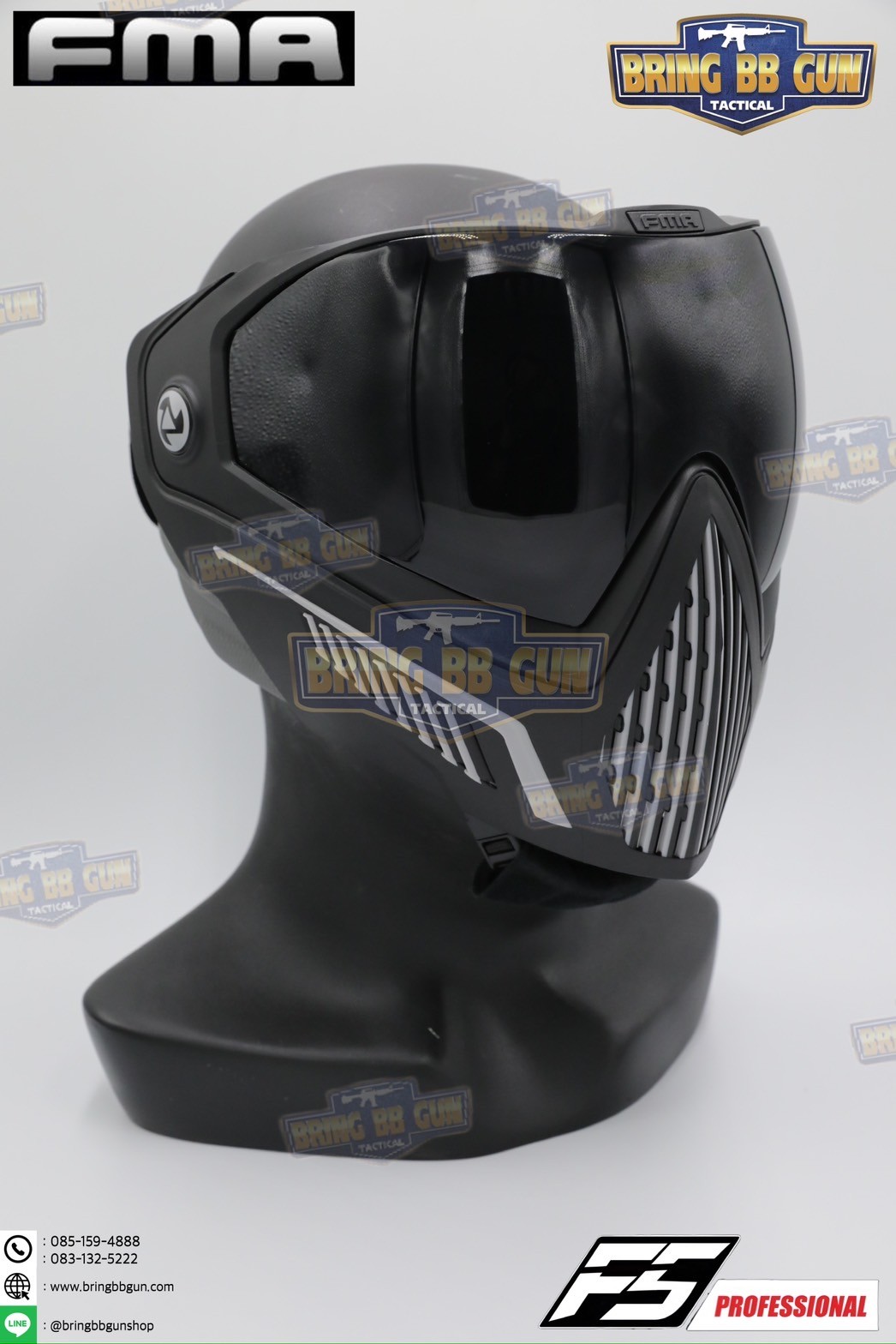 หน้ากาก F5 ยี่ห้อ FMA (FMA F5 STORM GOGGLE MASK) (F5 Professional) (Storm Goggle Mask)