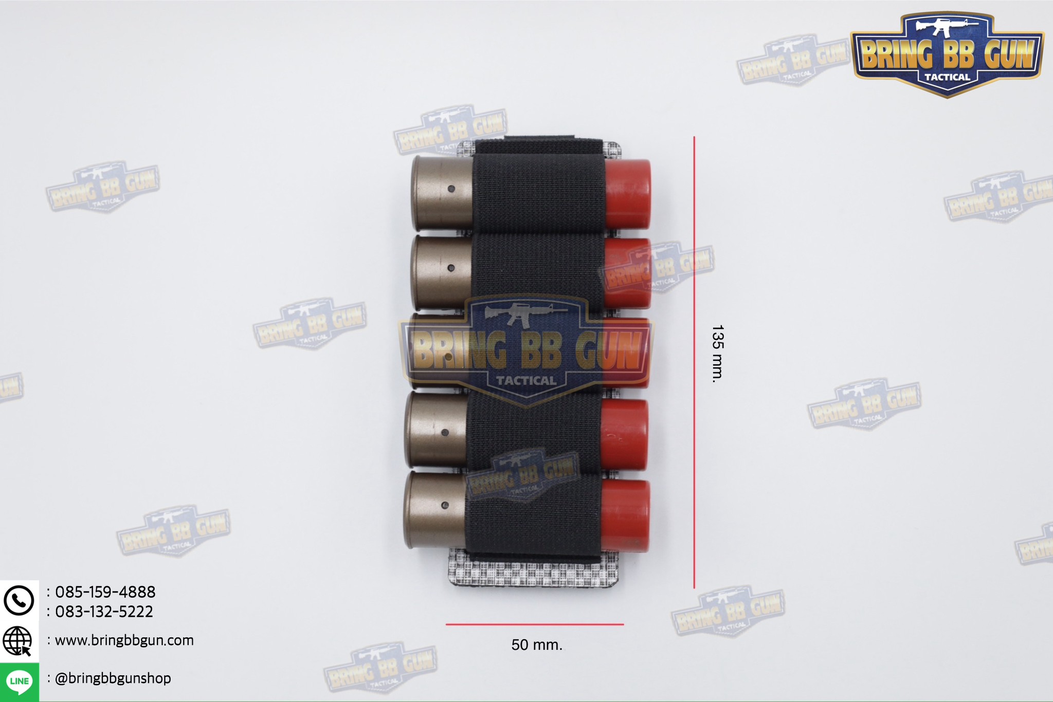 Knight Shotgun Hanging Sticker แผงกระสุนลูกซอง ติดMolle