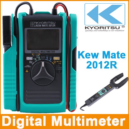 2 IN 1 Multimeter + Clamp meter ACA/DCA True RMS Kyoritsu 2012R