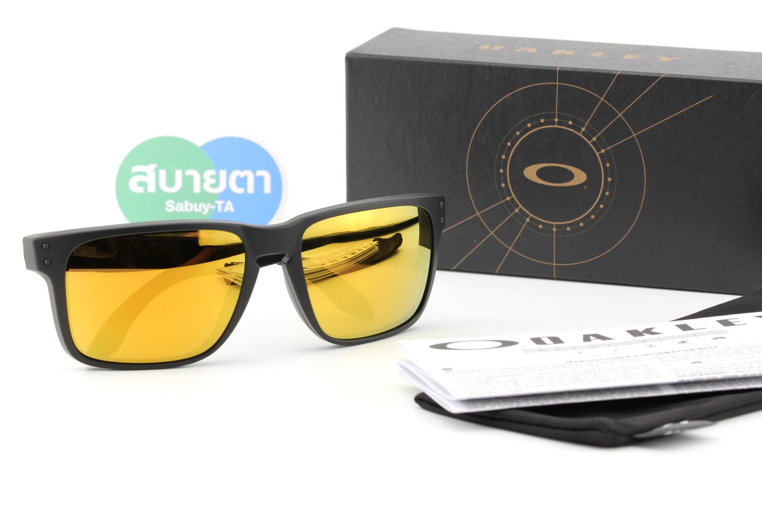 Oakley HOLBROOK XL Matte Black / Prizm 24K Polarized OO9417-23