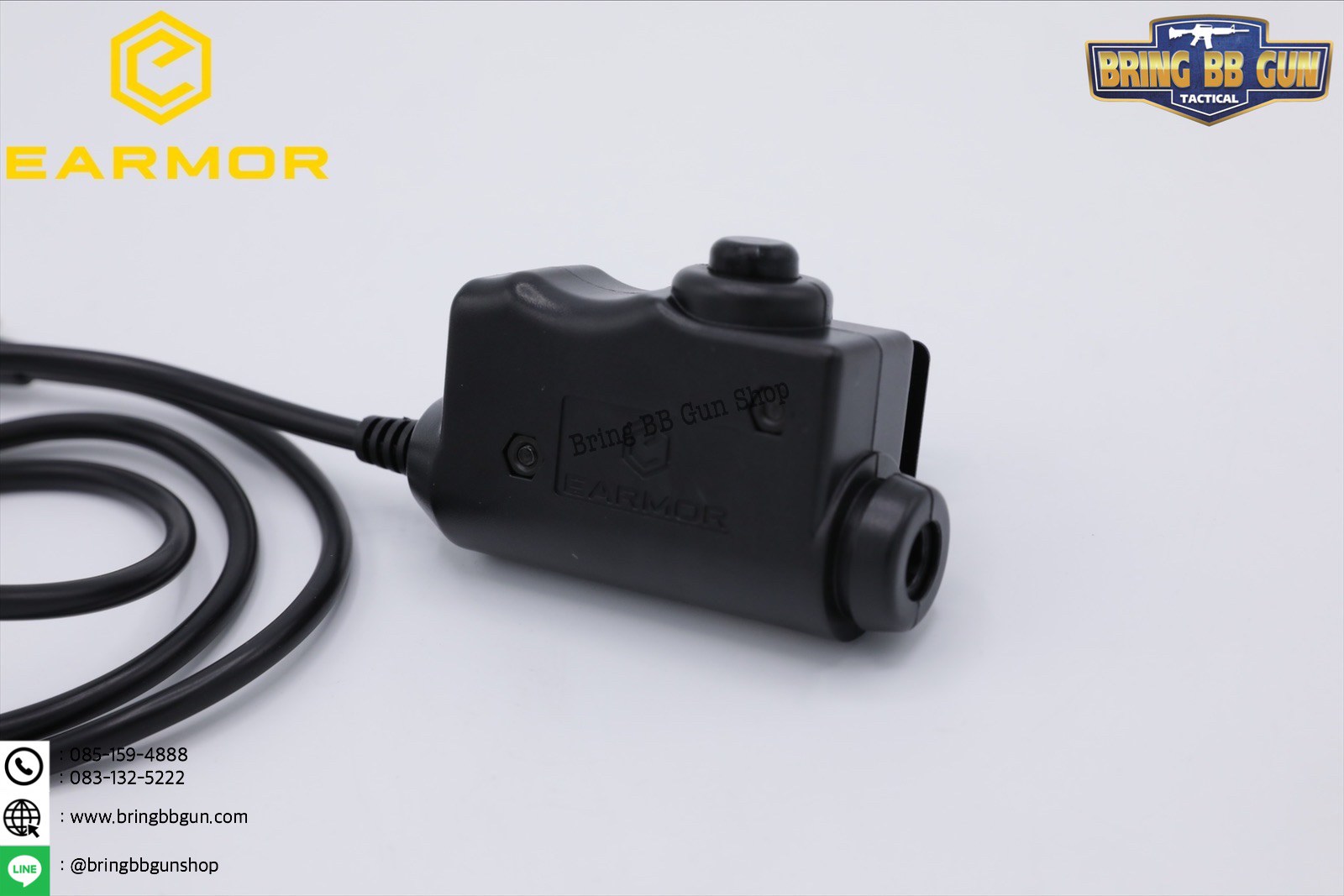 สายPTT ยี่ห้อ Earmor (สาย Push to Talk)