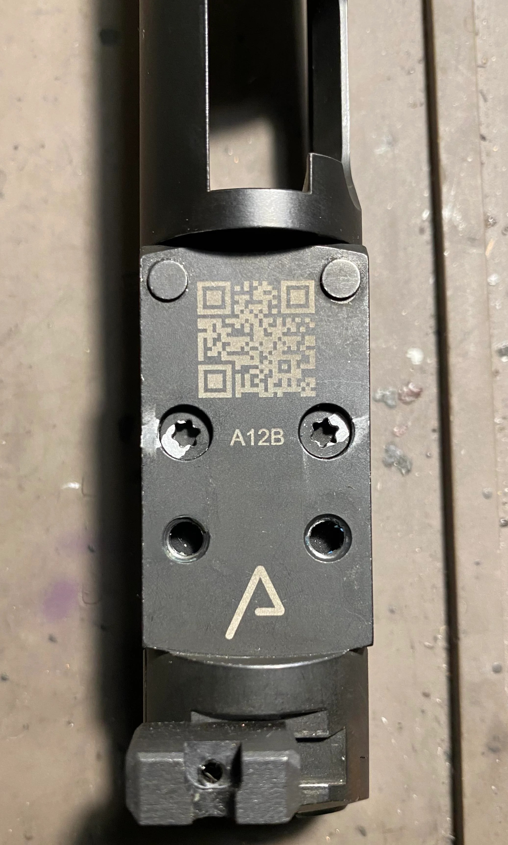 A12B Plate Springfield Prodigy DS 1911 สำหรับ AOS WASP/SMSC