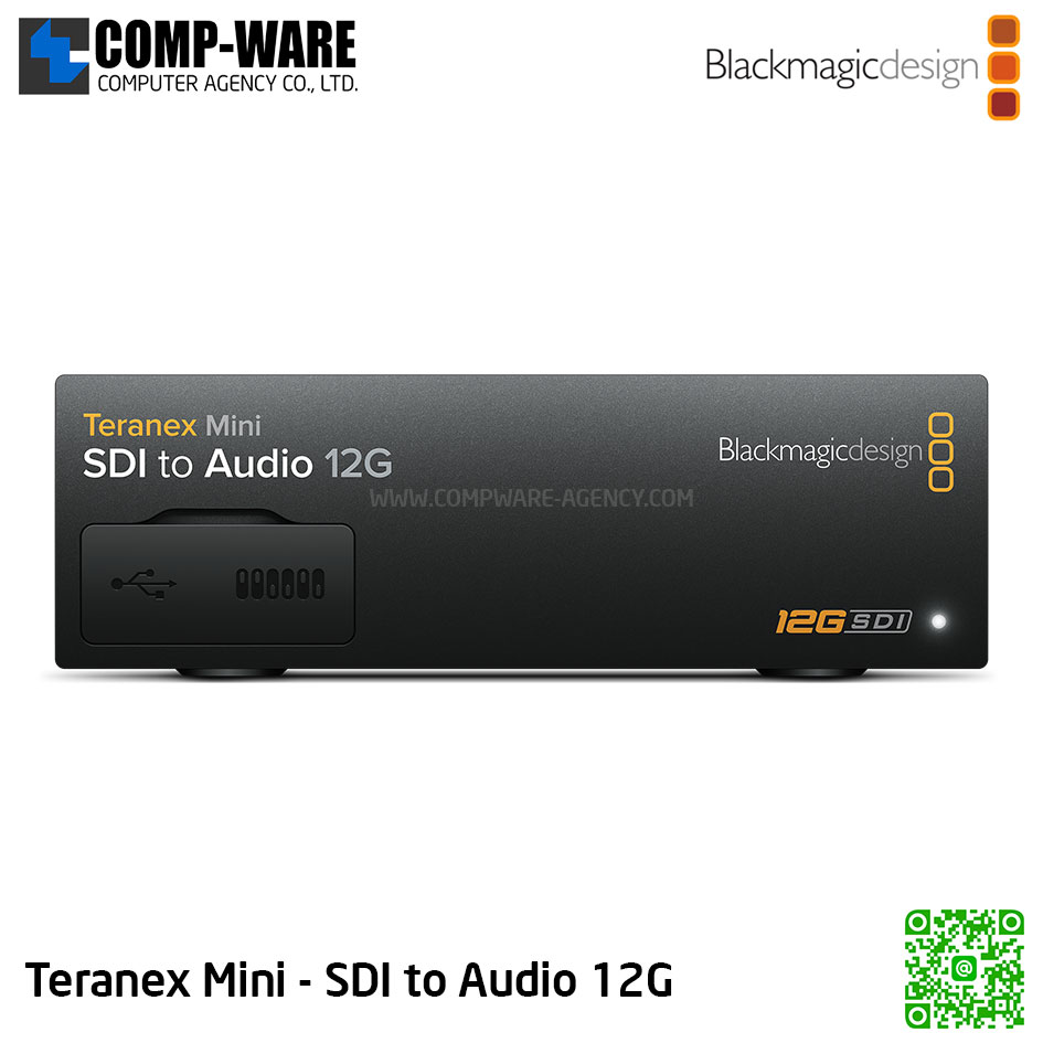 Blackmagic Teranex Mini - SDI to Audio 12G