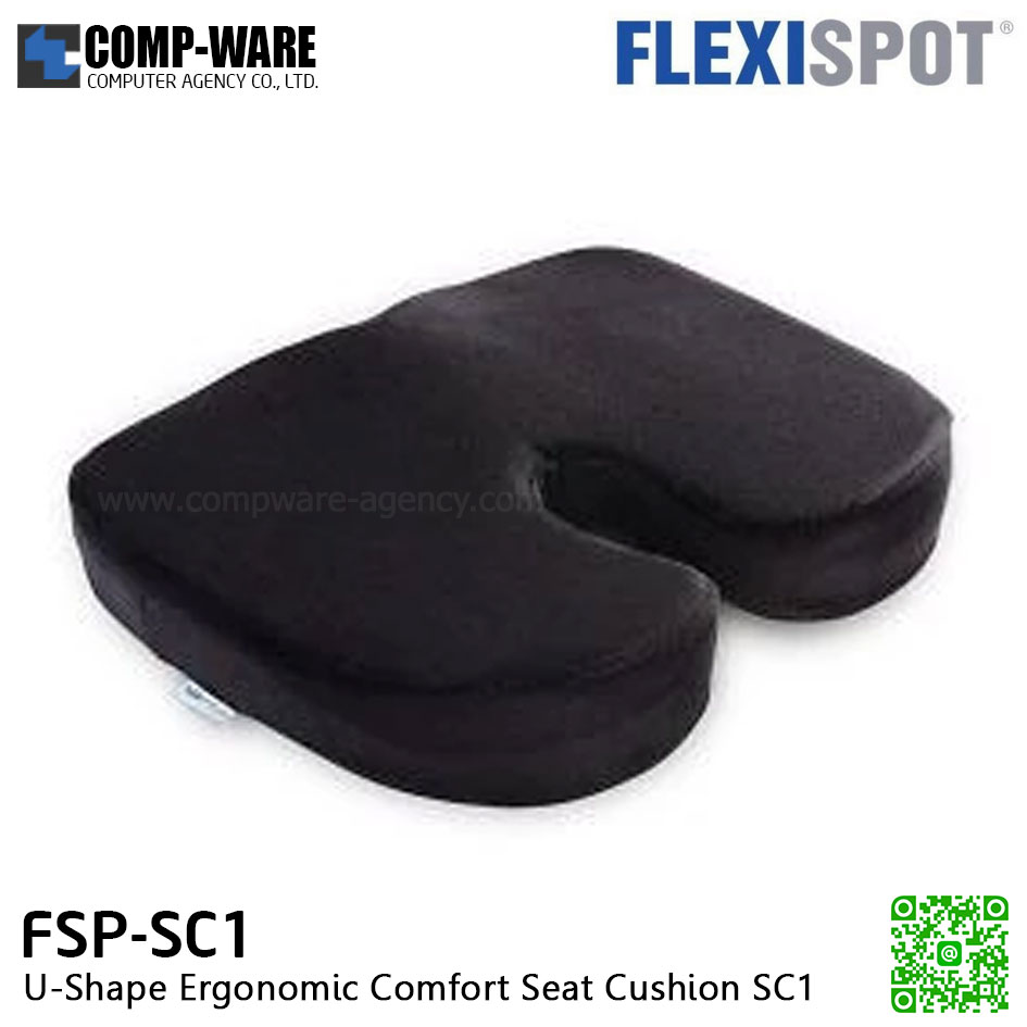 Flexispot FSP-SC1 U-Shape Ergonomic Comfort Seat Cushion SC1 เบาะรองนั่งเพื่อสุขภาพ