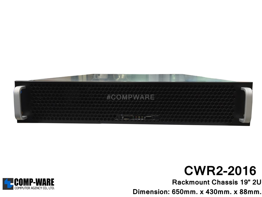 Server Rackmount 19" 2U CWR2-2016 (6-HDD Internal) ATX/2U Single Power Supply