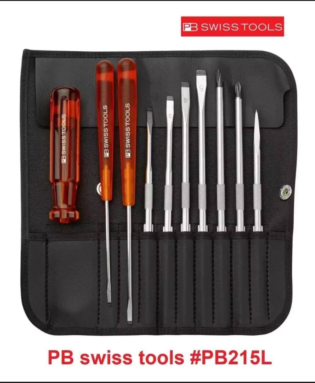 PB Swiss Tools ชุดไขควง 10 ตัว รุ่น PB 215L onebanmor