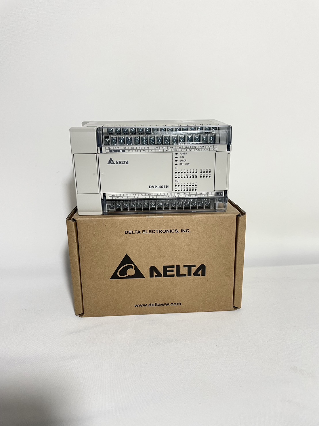 Delta PLC DVP40EH00T3 24DI/16DO 220V (Transistor)