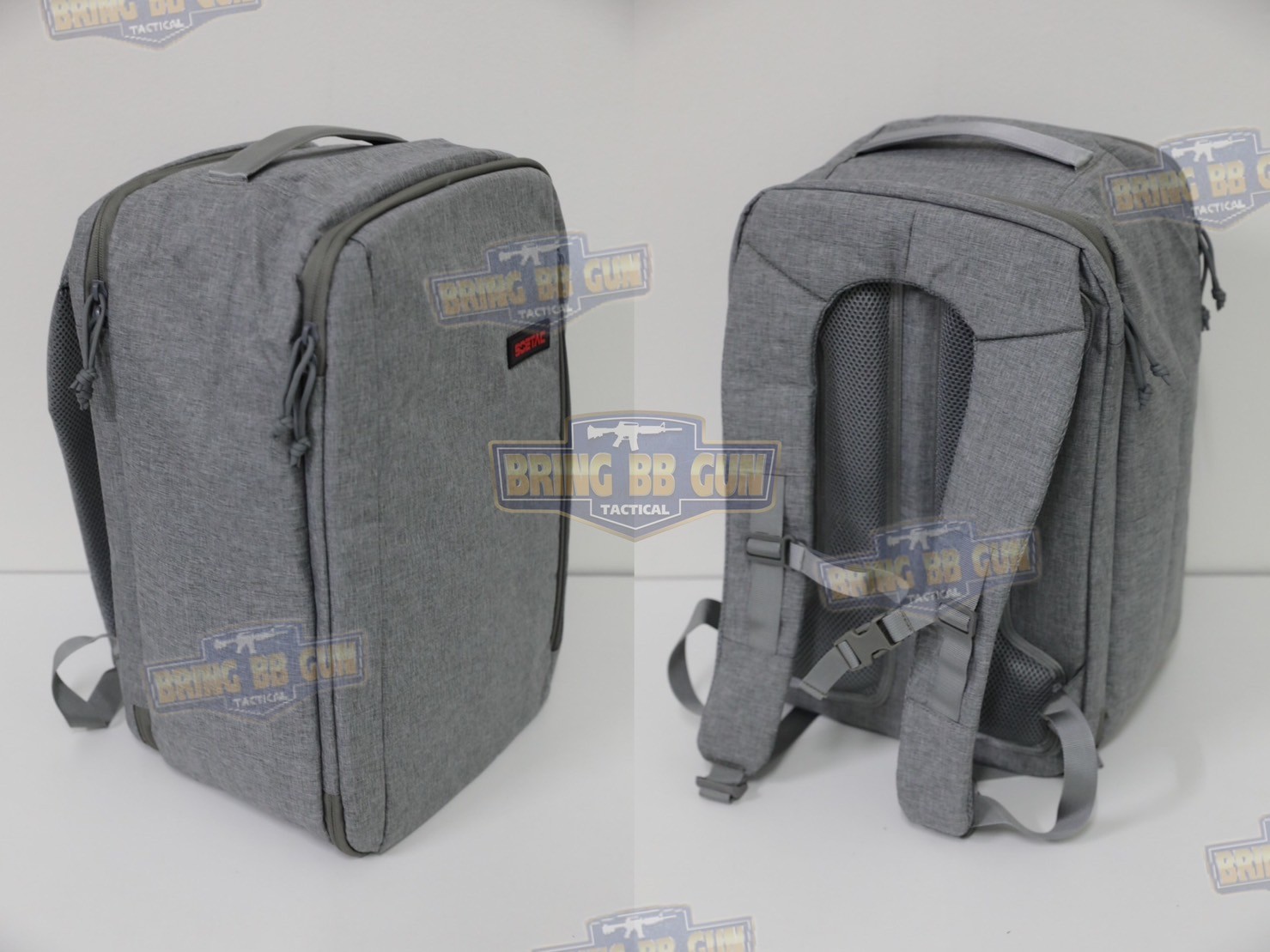 กระเป๋าเป้สะพายหลังอเนกประสงค์ สำหรับยิงปืน ยี่ห้อ Soetac (กระเป๋าสำหรับนักแข่งยิงปืน) (กระเป๋าเก็บอุปกรณ์ + ปืนสั้น) (Tactical Backpack Wargame Pack)