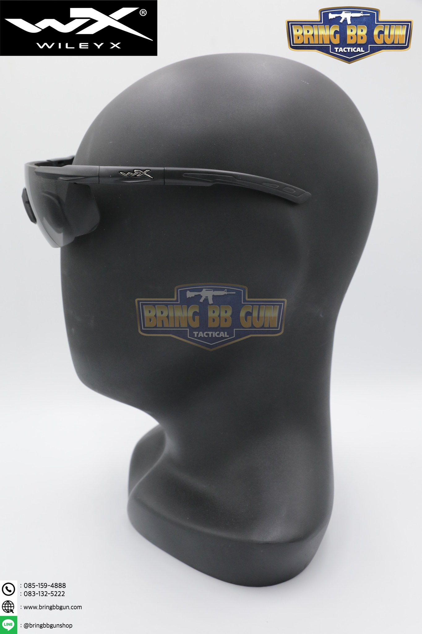 แว่นตากันแดด (แว่นตากันสะเก็ต) ยี่ห้อ WileyX รุ่น Saber Advanced 1Lens (WileyX Saber Advanced)