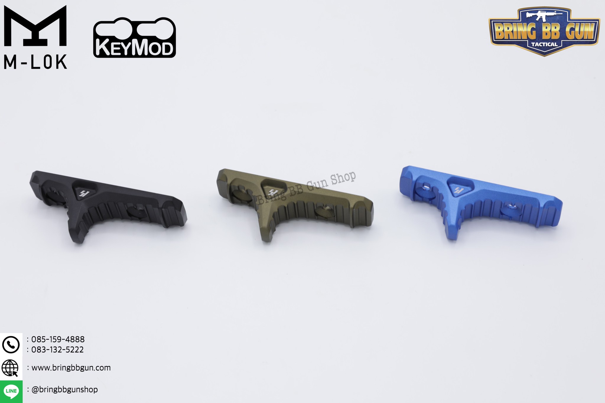 กริ๊ปมือหน้า ยี่ห้อ Strike Industries (ใช้ได้กับชุดหน้าระบบราง M-Lock และ Keymod)