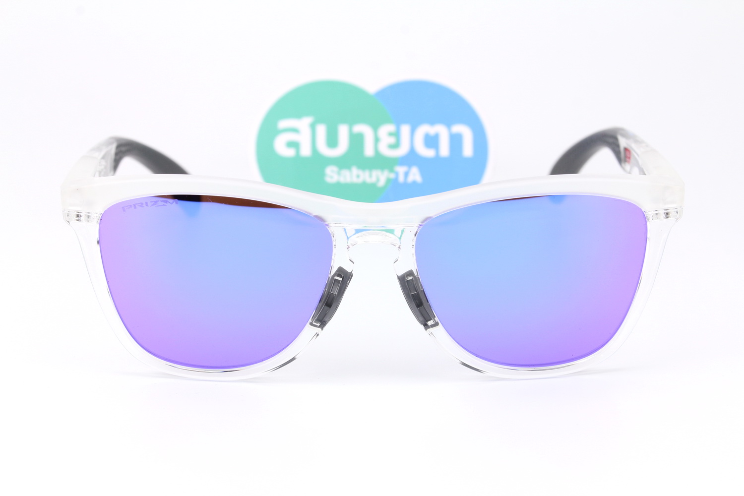 Oakley Frogskins Range A Prizm Violet / Matte Clear SKU#OO9284A-11