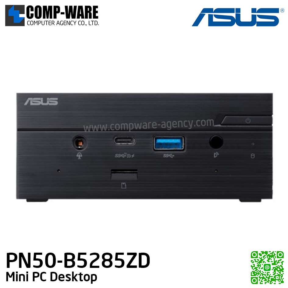 Asus Mini PC PN50-B5285ZD / AMD Ryzen 5 4500U / 8GB DDR4 3200MHz / 512GB M.2 SSD PCIe / WIFI / BT4.2 / Gigabit LAN / Win 10 Home / 3Y OSS
