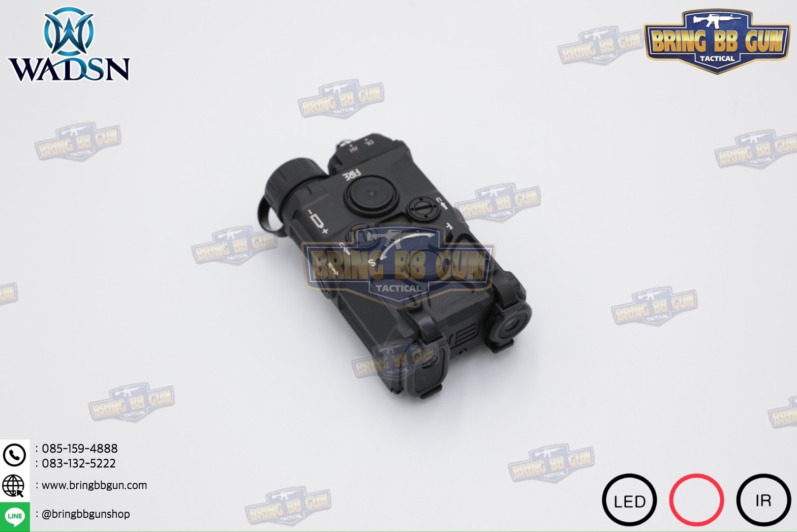 กล่อง Eo-tech OGL ยี่ห้อ WADSN รุ่น พลาสติก (เลเซอร์ชี้เป้าสีแดง) (OGL) (EOTECH OGL) (ON-GUN-LASER)