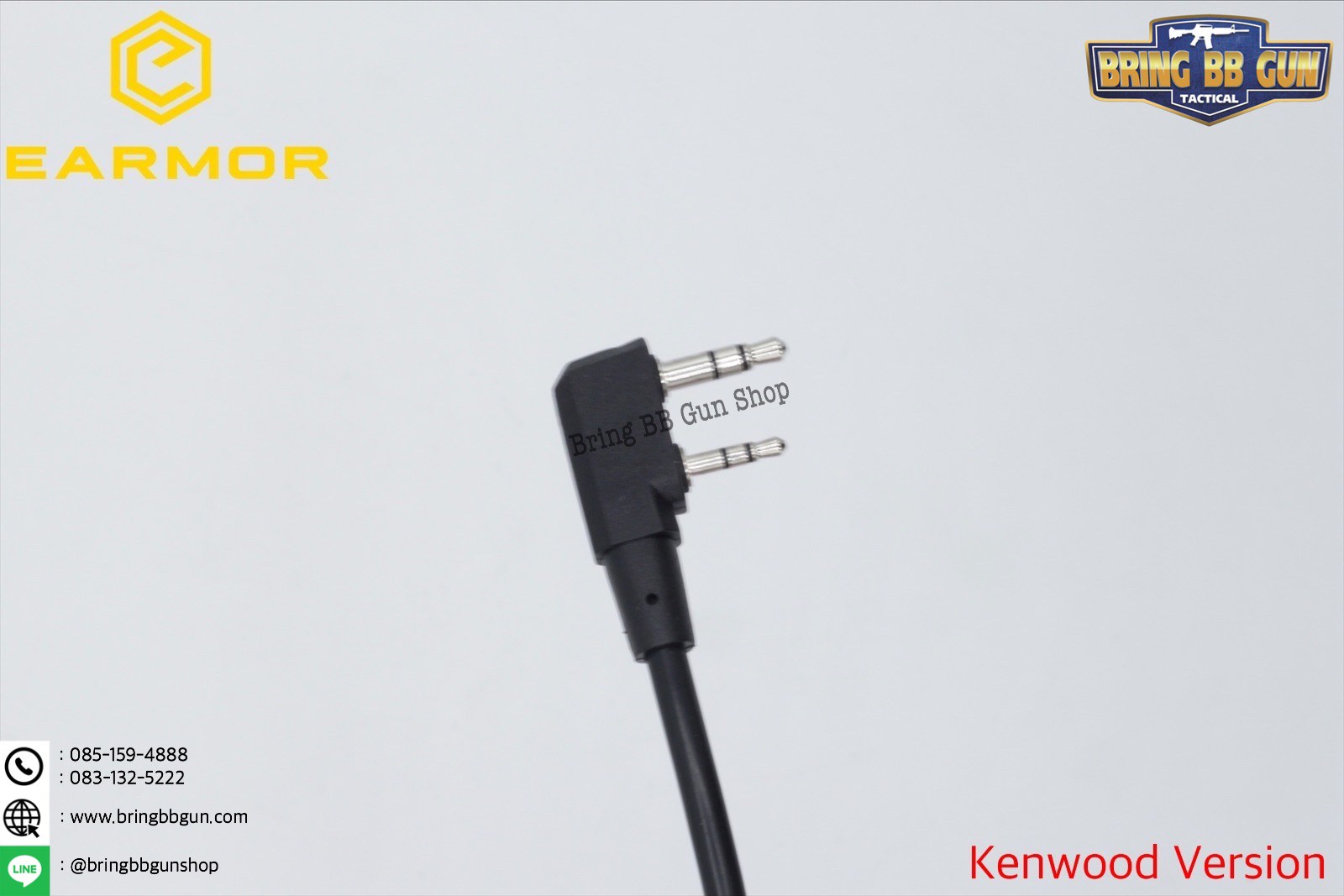 สายPTT ยี่ห้อ Earmor (สาย Push to Talk)