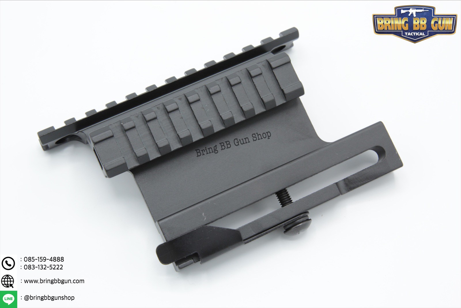 รางเสริม AK47 รุ่น ยึดด้านข้างบอดี้ แบบปลดไว