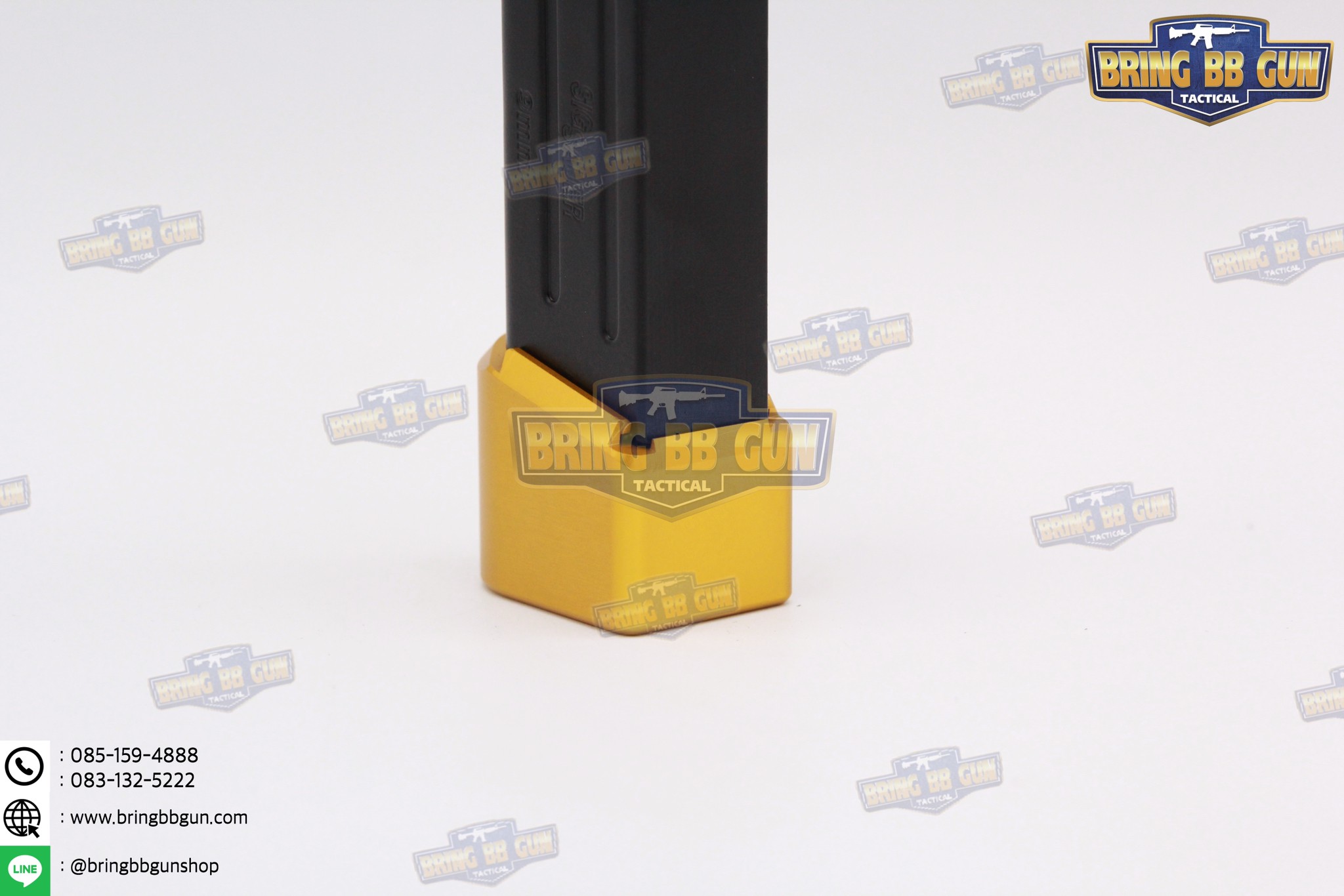 ส้นแม็คกระซีนปืน Sig Sauer P320 (+5) งานอลูมิเนียม